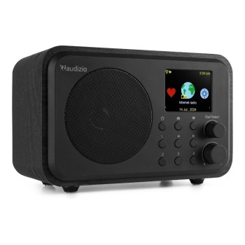 Audizio Vicenza-BK, Internetradio, DAB+, WLAN, Bluetooth, sw Audizio Vicenza-BK, Internetradio, DAB+, WLAN, Bluetooth, sw