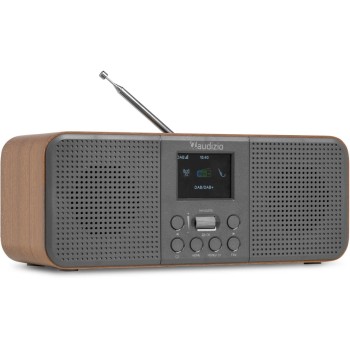 Audizio Bucine-BK, Internetradio, DAB+, WLAN, Bluetooth, Blau Audizio Bucine-BK, Internetradio, DAB+, WLAN, Bluetooth, Blau