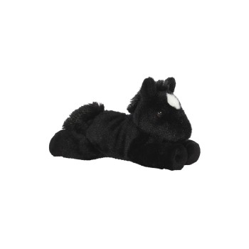 AURORA Peluche Mini Flopsies Beau Black Horse 20 cm