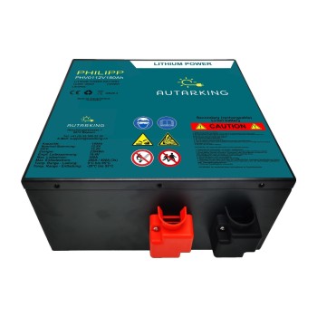 Autarking Philipp Li Batterie 12.8V 180Ah, with App, LiFePO4, 320x120x160mm