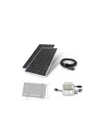 AutoSolar BKW 800W set800-mi600v2-w, MI600v2, 2x 400 W Modul, W-Halter, cable 5m