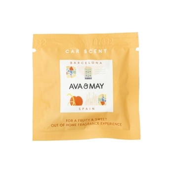 AVA & MAY Autoduft Barcelona, parfümiertes Polymer,Himbeere,Jasmin&Kandis AVA & MAY Autoduft Barcelona, parfümiertes Polymer,Himbeere,Jasmin&Kandis