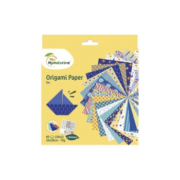 Avenue Mandarine Origami Meer, 20x20cm, 60 Blatt 70g