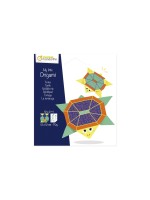 Avenue Mandarine My little Origami, Tortue, 12 x 12 cm, 20F, 70g – Multicolore 20 feuilles multicolores
