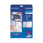 Avery Zweckform C32011-25  cartes de visite, blanc, 85x54mm, ILK 200g, 25 feuilles, 200 cartes