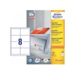 Avery Zweckform Etiketten A4, 97 x 67,7 mm, Packung pour 100 feuilles / 800 Etiketten