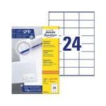 Avery Zweckform Etiketten A4, 70x36mm, Packung zu 220 Blatt / 5280 Etiketten