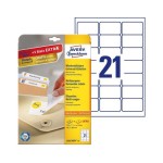 Avery Zweckform Étiquettes universelles L6023REV-25 63,5 x 38,1 mm