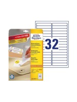 Avery Zweckform Etiketten stick+Lift, white, 96x16.9mm, 30 Bogen / 960 Etiketten
