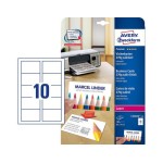 Avery Zweckform Étiquettes de cartes de visite 85 x 54 mm, 270 g/m² 100 pièces