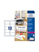 Avery Zweckform Visitenkarten Click & Clean, 270g, 25 Bogen/250 Karten, Inkjet