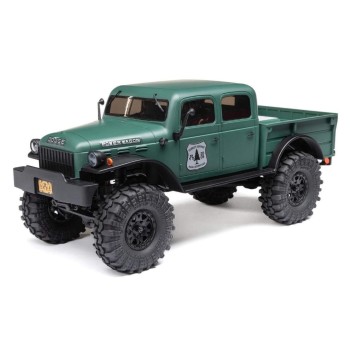 Axial SCX24 Dodge Power Wagon, Scale Rock Crawler, 1:24, Grün