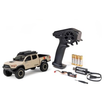 Axial SCX30 Toyota Tacoma TRD Pro Beige, Scale Rock Crawler,4WD, 1:30
