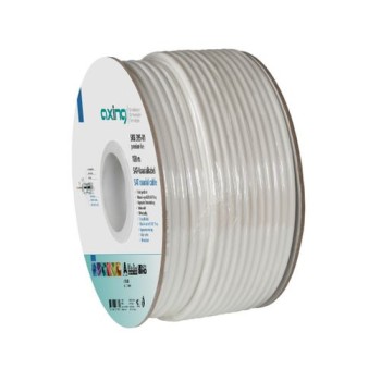 Axing SKB 88-01, Koaxialkabel, geschirmt, 100m, Weiss, Eca Axing SKB 88-01, Koaxialkabel, geschirmt, 100m, Weiss, Eca