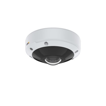 AXIS Netzwerkkamera M3077-PLVE, Outdoor, Dome, 6MP, IR LED, Fisheye