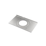 Axis Fixation de plafond TC1603 Argenté 2 pièces