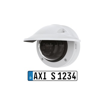 AXIS Netzwerkkamera P3265-LVE-3, Outdoor, Dome, 2MP, IR LED, LPR Kit