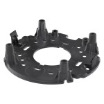 Axis Accessoires de montage TP3006-E Plaque de base de remplacement 4 Pièce/s Noir