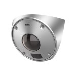 AXIS Netzwerkkamera Q9227-SLV Edelstahl, Indoor, 5MP, IK10+, 940nm, Audio, 115°