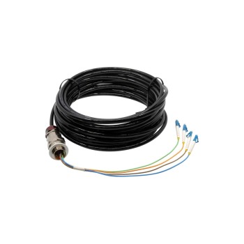 AXIS TX1204 Anschlusscable, 10m, Glasfaser, 4x LC Singlemode Stecker AXIS TX1204 Anschlusscable, 10m, Glasfaser, 4x LC Singlemode Stecker