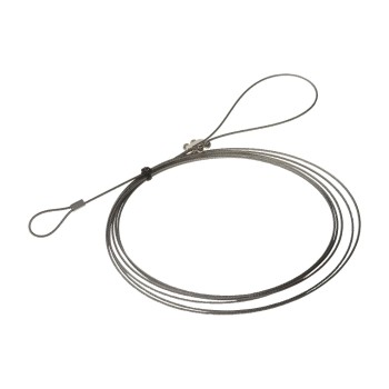 AXIS Sicherheitsseil, Edelstahl, 3m,, mit Schlaufen, for Dome Kameras, 5 Stück