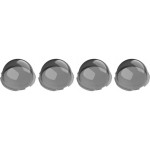 AXIS Ersatz Dome Rauchglas zu M42 Serie, 4 Stück