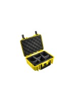 B&W Outdoor-Koffer Typ 1000 - RPD gelb, Innenmasse: 249x177x94mm