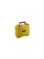 B&W Outdoor-Koffer 500 gelb, Schaumstoff, Innenmasse: 205x145x80mm