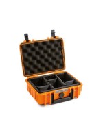 B&W Outdoor-Koffer Typ 1000 - RPD orange, Innenmasse: 250x175x95mm