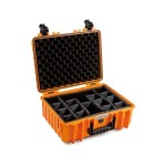 B&W Outdoor-Koffer Typ 5000 - RPD orange, Innenmasse: 430x300x170mm