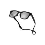 Baby Sunnies Lunettes de soleil pour enfants avec ruban Noir