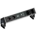 Bachmann Steckdosenleiste DESK 2 902.430, 2xT13, USB-Charger, 2x Leerfeld for CM