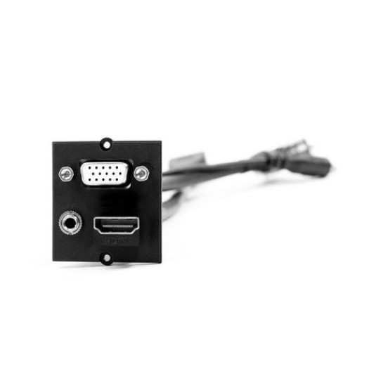 Bachmann Custom Modul, HDMI, VGA, Miniklink, mit 0.2m Kabelpeitsche Buchse/Buchse