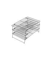 BackshopSchweiz Grille de refroidissement 3 pièces Angulaire