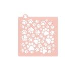 BackshopSchweiz Modèle Patte de chien Blanc