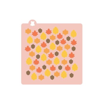 BackshopSchweiz Modèle Feuilles d'automne 4 pièces, Blanc BackshopSchweiz Modèle Feuilles d'automne 4 pièces, Blanc