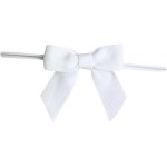 BackshopSchweiz Fermeture avec boucle Blanc, 10 pièces