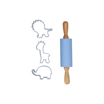 BackshopSchweiz Kit pâtisserie avec emporte-pièce – Animaux sauvages Faune et flore sauvages