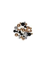 BackshopSchweiz Set de fiches Simply Making Bubbles, or / argent