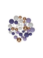Backshop Simply Making Bubbles Einstecker, Set 32 Stk, Violett