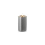 balthasar Bougie LED Novita moyenne argent