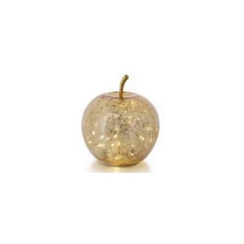 balthasar LED Dekoapfel POMO gold, LED ww, 205 x 165mm, Timer, exkl. Batterie balthasar LED Dekoapfel POMO gold, LED ww, 205 x 165mm, Timer, exkl. Batterie