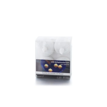 Balthasar Schwimmkerzen LED Outdoor, 3.7x4.4 cm, white Balthasar Schwimmkerzen LED Outdoor, 3.7x4.4 cm, white