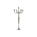 balthasar Kerzenständer silber, B: 570 x H: 1200 mm