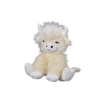 Bauer Peluche Vache Highland 25 cm Beige