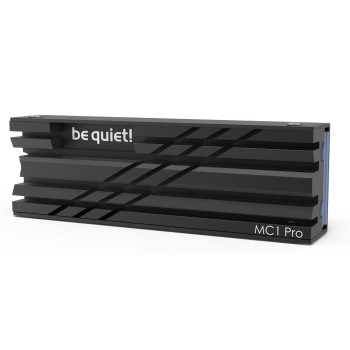 be quiet M.2 Kühlkörper M.2 2280, black , for einfache and beidseitige SSD be quiet M.2 Kühlkörper M.2 2280, black , for einfache and beidseitige SSD