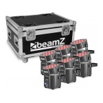 BeamZ Pro BBP60 Uplighter Set, 6x BBP60 LED accu-Scheinwerfer in Case