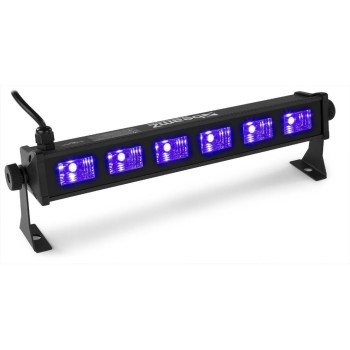 BeamZ BUV63, LED Bar, 6x 3W, UV