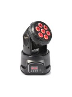 BeamZ MHL74 Black, Mini Wash Moving Head, 7x 10W 4-in-1 LED