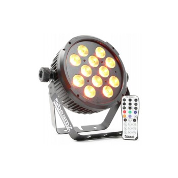BeamZ BT300, FlatPAR 12x 12W 6-in-1 LEDs BeamZ BT300, FlatPAR 12x 12W 6-in-1 LEDs